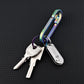 Cute Ellipse Mini Folding Knife Stainless Steel Keychain Knives Sharper Unboxing Portable Tool