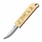 Mini Brass Knife EDC Folding Knife M390 Blade