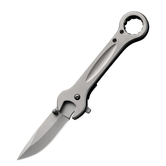 Creative EDC Wrench Outdoor Multifunctional Portable Folding Knife