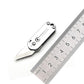 Cute Ellipse Mini Folding Knife Stainless Steel Keychain Knives Sharper Unboxing Portable Tool