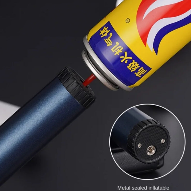 Self-defense High Temperature Jet Windproof Lighter Cool Lightsaber Igniter 360° Use Metal Outdoor