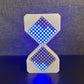 Digital Hourglass Cyberpunk Gravity Sensing Technology DIY Desktop Decoration