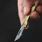 Multifunctional Titanium Alloy Mini Folding Knife EDC Knife Outdoor Fruit Knife