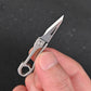 Mini Titanium Alloy Keychain Knife Foldable Tool Outdoor Camp Knife