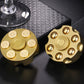 Revolver Copper Bullet Fidget Spinning EDC Toy Gyro Detachable Adult Pressure Reduction Toys