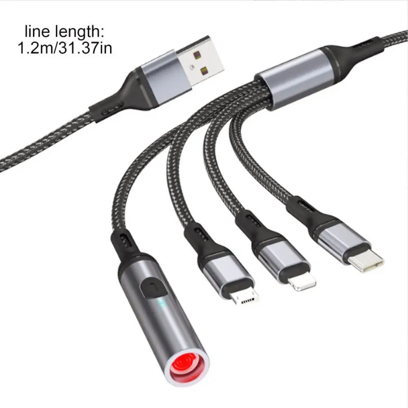 New Mini USB Car Phone Cable with Cigarette Lighter Portable Smoking Accessories Tools