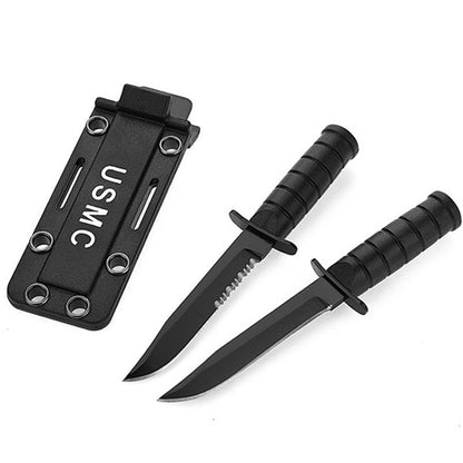 Cool Mini EDC Knife Small Straight Knife Survival EDC Tool Camping Portable Multifunction Knives - hakatoy