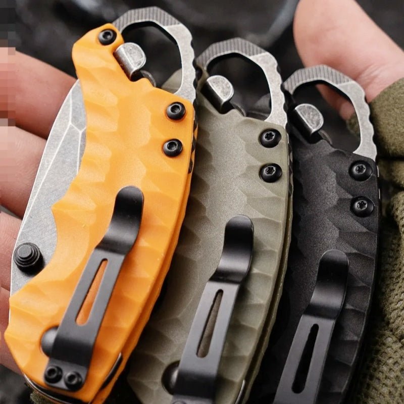 Cool Multi - functional Pocket Folding Knife With Bottle Opener - hakatoy