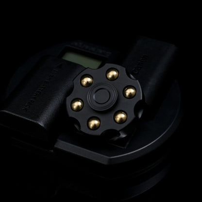 Revolver Copper Bullet Fidget Spinning EDC Toy Gyro Detachable Adult Pressure Reduction Toys